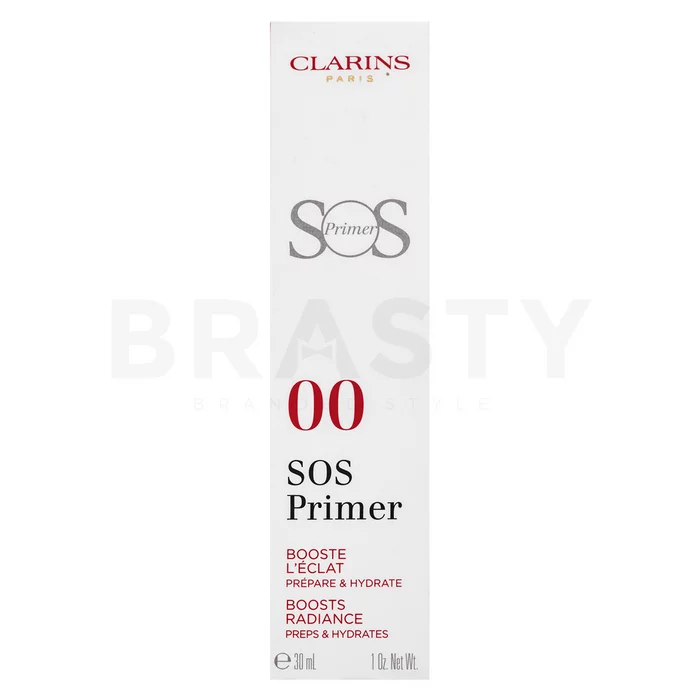 Clarins SOS Primer Boots Radiance Osnova za temeljni premaz proti nepravilnostim na koži 00 Universal Light 30 ml