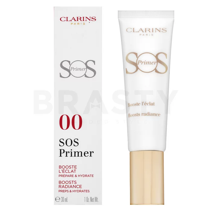 Clarins SOS Primer Boots Radiance Osnova za temeljni premaz proti nepravilnostim na koži 00 Universal Light 30 ml
