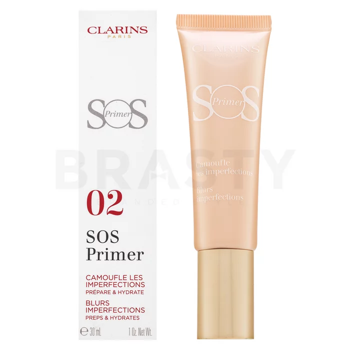 Clarins SOS Primer Blurs Imperfections podkladová báza proti nedokonalostiam pleti Peach 30 ml