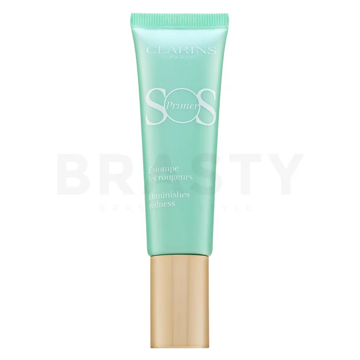 Clarins SOS Primer Diminishes Redness podloga za šminku protiv nesavršenosti kože Green 30 ml