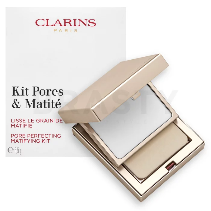 Clarins Pore Perfecting Matifying Kit with Blotting Papers nastavite z matirnim učinkom