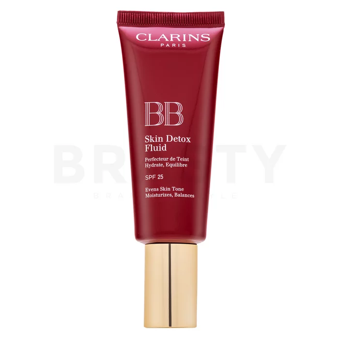 Clarins BB Skin Detox Fluid BB crème om de huidskleur te egaliseren 01 Light 45 ml