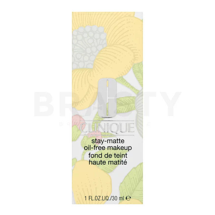 Clinique Stay-Matte Oil-Free Makeup folyékony make-up mattító hatásért Vanilla 30 ml