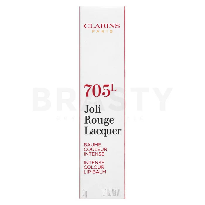 Clarins Joli Rouge Lacquer negovalna šminka 705L Soft Berry 3,5 g