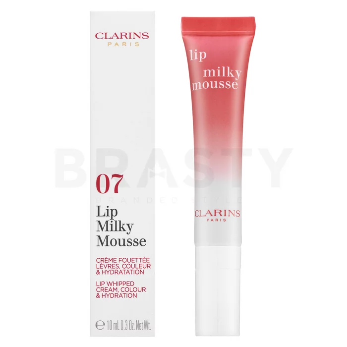 Clarins Lip Milky Mousse Nährbalsam für die Lippen mit Hydratationswirkung 07 Milky Lilac Pink 10 ml