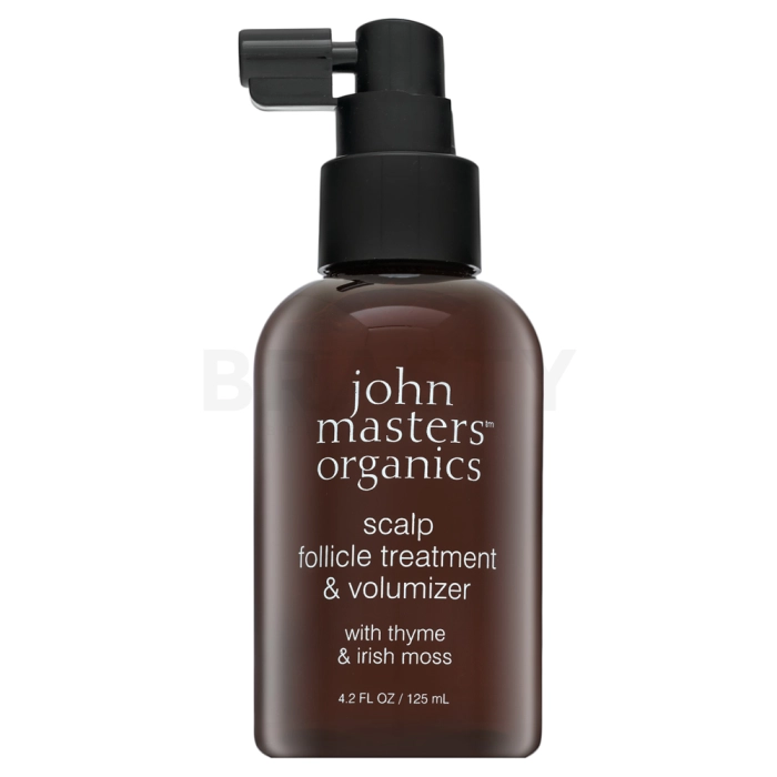John Masters Organics Thyme & Irish Moss Scalp Follicle Treatment & Volumizer pielęgnacja bez spłukiwania do skóry głowy wymagającej stymulacji i ukojenia 125 ml