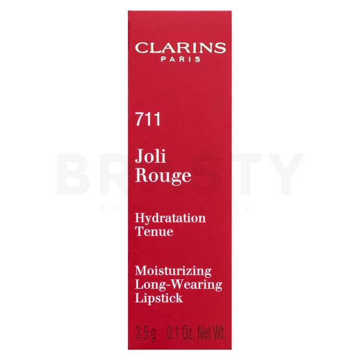 Clarins Joli Rouge Lipstick dolgo obstojna šminka z vlažilnim učinkom 711 Papaya 3,5 g