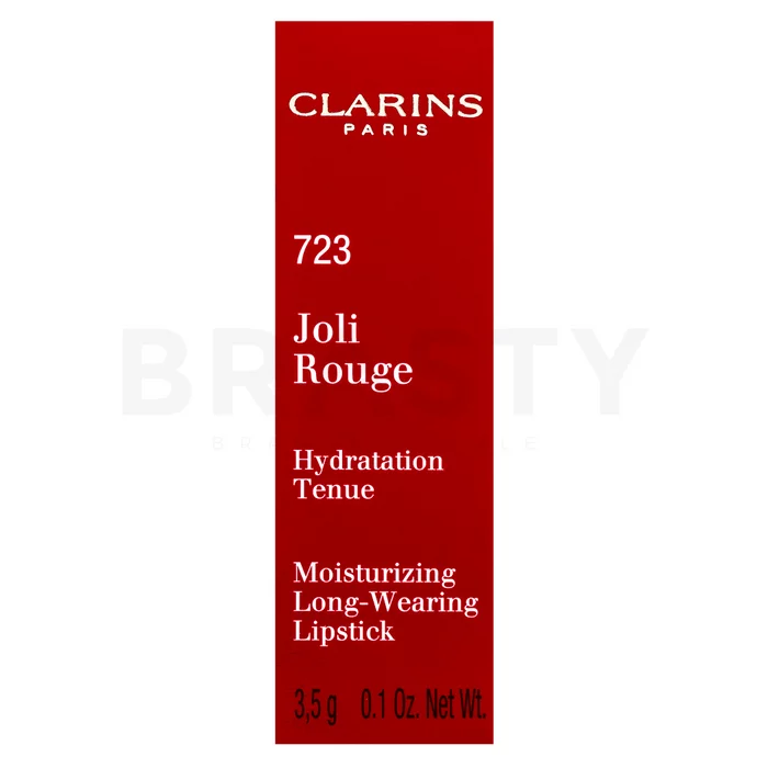 Clarins Joli Rouge Lipstick dolgo obstojna šminka z vlažilnim učinkom 723 Raspberry 3,5 g