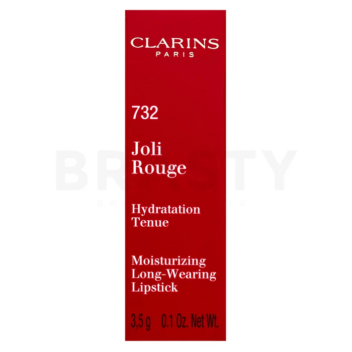 Clarins Joli Rouge Lipstick dolgo obstojna šminka z vlažilnim učinkom 732 Grenadine 3,5 g