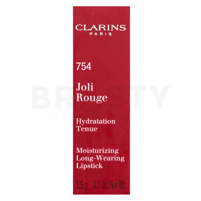 Clarins Joli Rouge Lipstick dolgo obstojna šminka z vlažilnim učinkom 754 Deep Red 3,5 g