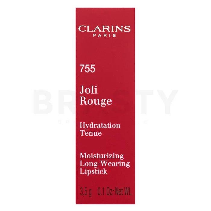Clarins Joli Rouge Lipstick dolgo obstojna šminka z vlažilnim učinkom 755 Litchi 3,5 g