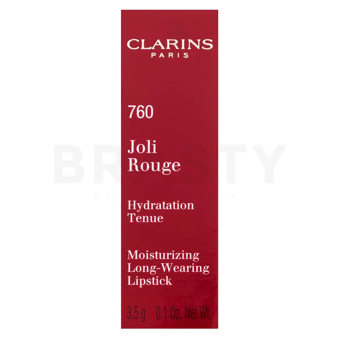 Clarins Joli Rouge Lipstick rossetto lunga tenuta con effetto idratante 760 Pink Cranberry 3,5 g