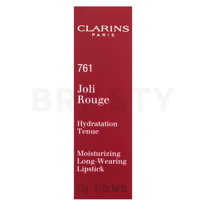 Clarins Joli Rouge Lipstick dolgo obstojna šminka z vlažilnim učinkom 761 Spicy Chili 3,5 g