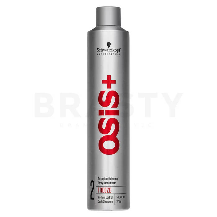Schwarzkopf Professional Osis+ Freeze lak na vlasy pre extra silnú fixáciu DAMAGE BOX 500 ml