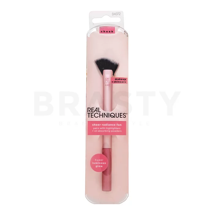 Real Techniques Sheer Radiance Fan Brush kist za highlighter