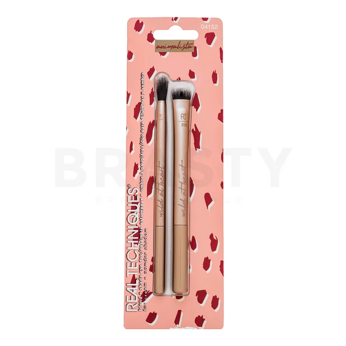 Real Techniques Animalista Eye Duo set kistova za oči