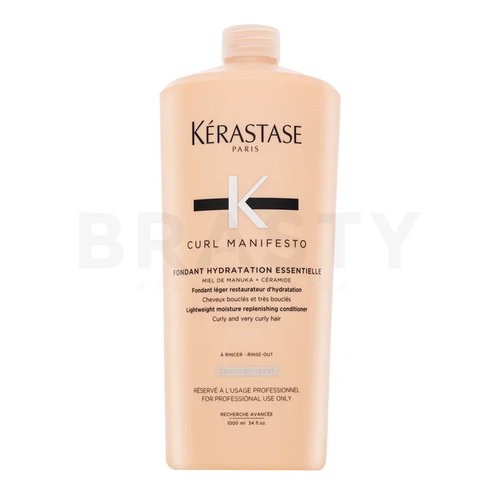 Kérastase Curl Manifesto Fondant Hydratation Essentielle tápláló kondicionáló hullámos és göndör hajra 1000 ml
