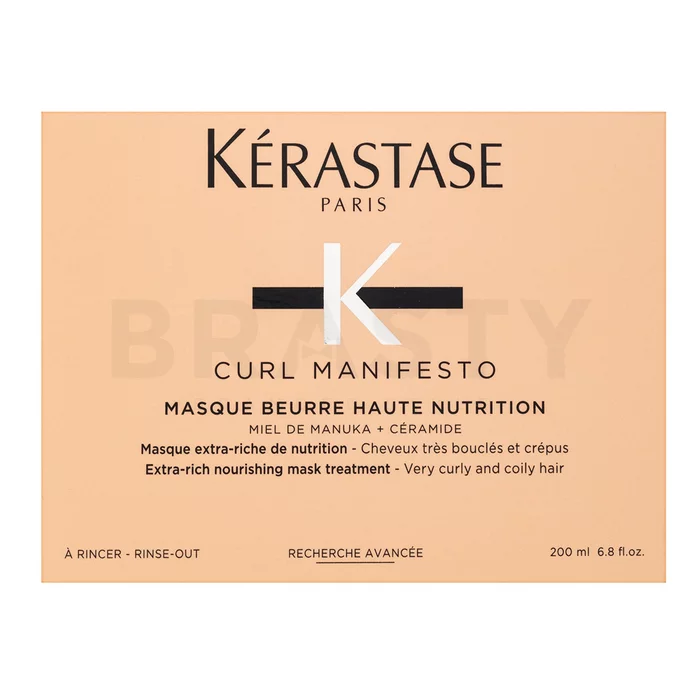 Kérastase Curl Manifesto Masque Beurre Haute Nutrition odżywcza maska do włosów falowanych i kręconych 200 ml