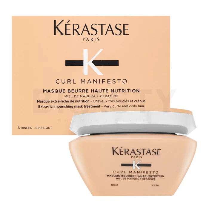 Kérastase Curl Manifesto Masque Beurre Haute Nutrition odżywcza maska do włosów falowanych i kręconych 200 ml
