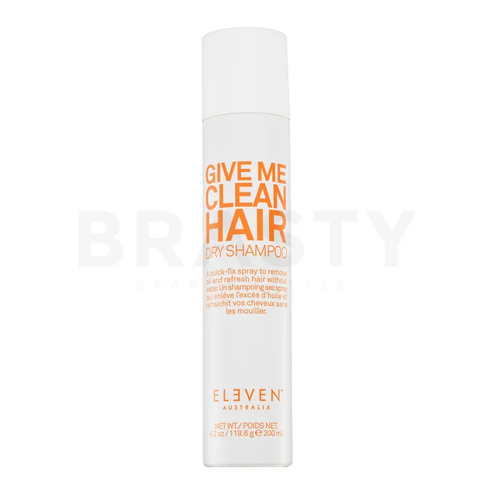 Eleven Australia Give Me Clean Hair Dry Shampoo suchý šampón pre rýchlo mastiace sa vlasy 200 ml