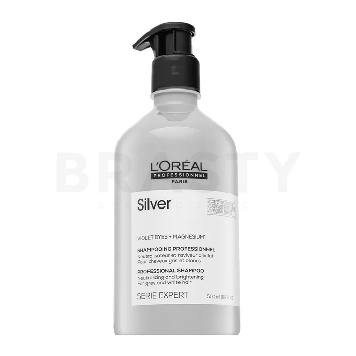 L´Oréal Professionnel Série Expert Silver Shampoo Неутрализиращ шампоан За бяла коса 500 ml