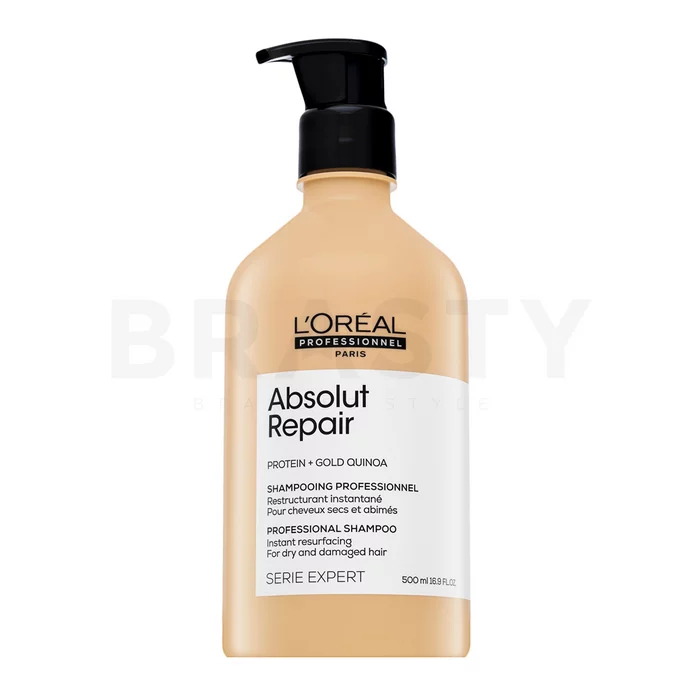L´Oréal Professionnel Série Expert Absolut Repair Gold Quinoa + Protein Shampoo tápláló sampon nagyon sérült hajra 500 ml