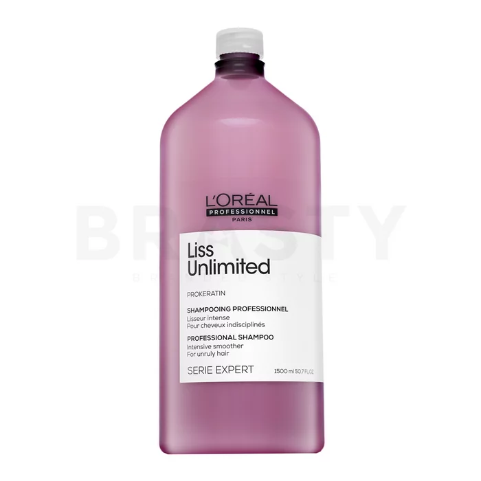 L´Oréal Professionnel Série Expert Liss Unlimited Shampoo Champú suavizante Para cabello rebelde 1500 ml