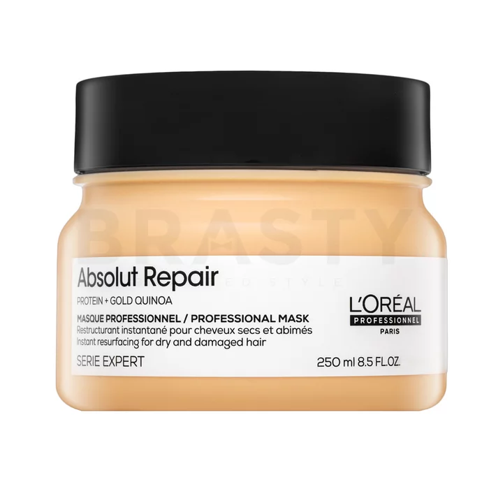 L´Oréal Professionnel Série Expert Absolut Repair Gold Quinoa + Protein Masque pflegende Haarmaske für stark geschädigtes Haar 250 ml
