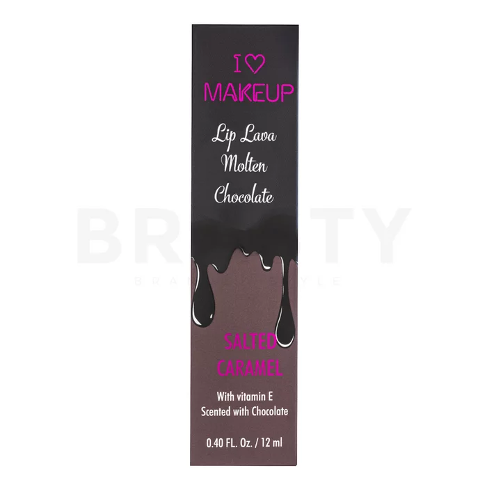 I Heart Revolution Lip Lava Molten Chocolate folyékony rúzs Salted Caramel 12 ml