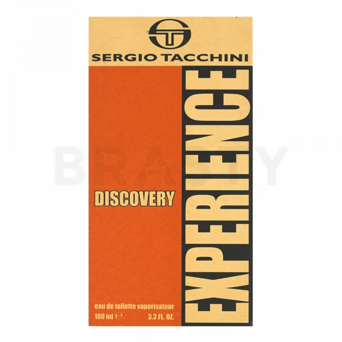 Sergio Tacchini Experience Discovery Eau de Toilette férfiaknak 100 ml