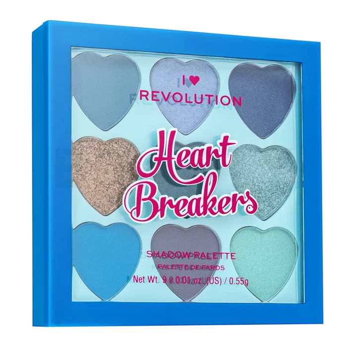 I Heart Revolution Heartbreakers Eyeshadow Palette szemhéjfesték paletta Daydream 0,55 g