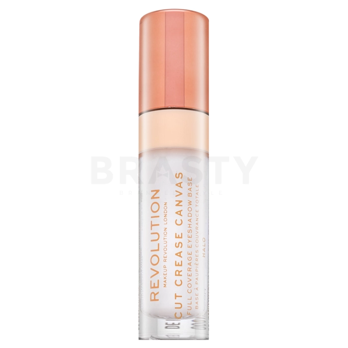 Makeup Revolution Cut Crease Canvas Eyeshadow Base Osnova za temeljni premaz na oči Halo White 4,5 ml