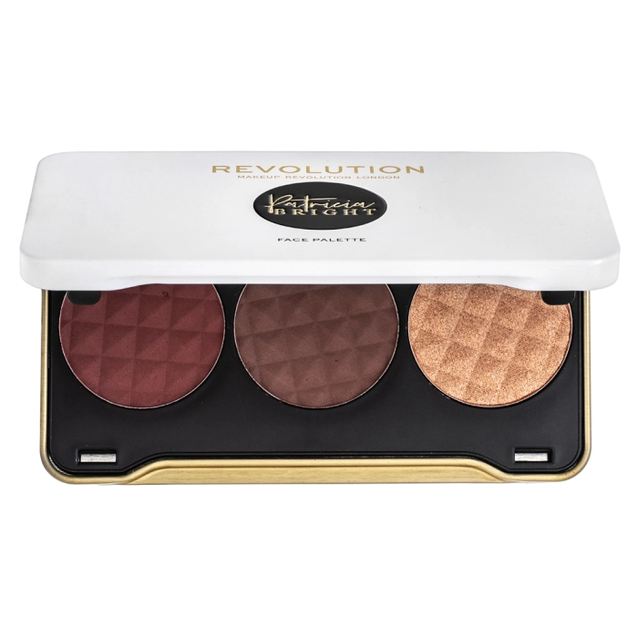 Makeup Revolution Patricia Bright Face Palette multifunkčná paleta Dusk Til Dawn 22 g
