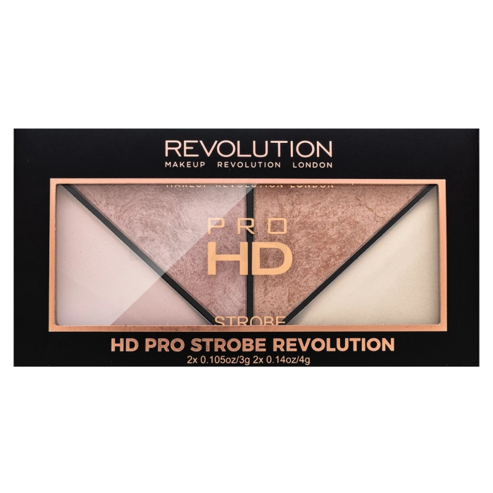 Makeup Revolution Pro HD Palette multifunkciós arc paletta Strobe 14 g
