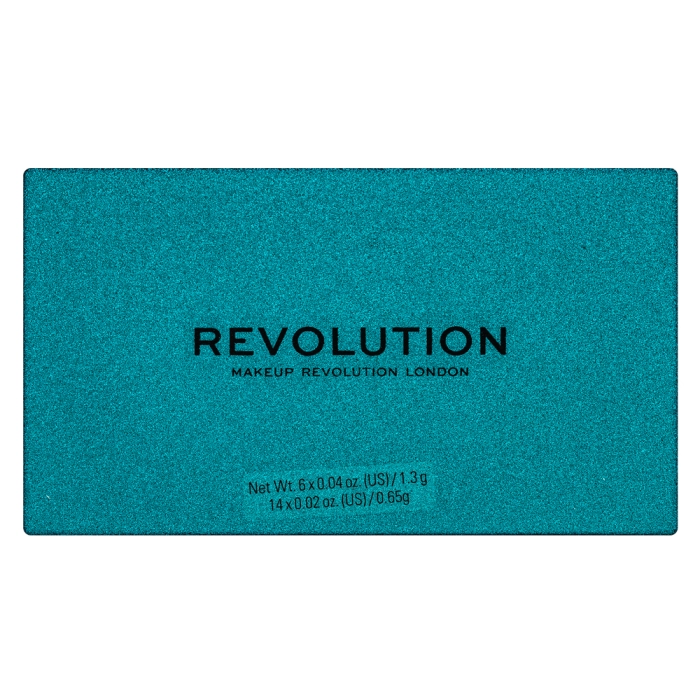 Makeup Revolution Precious Stone Eyeshadow Palette paleta senčil za oči Emerald 12 g
