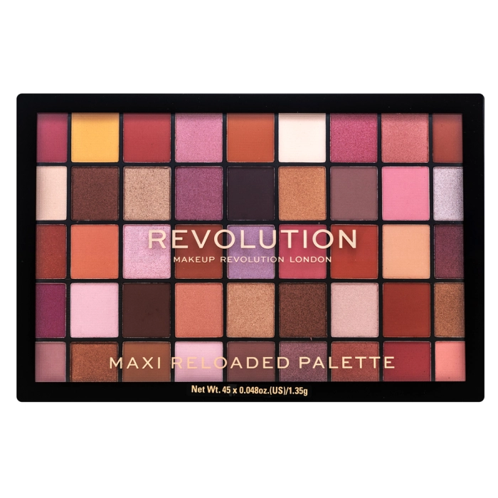 Makeup Revolution Maxi Reloaded Palette paleta senčil za oči Big Love 60,75 g