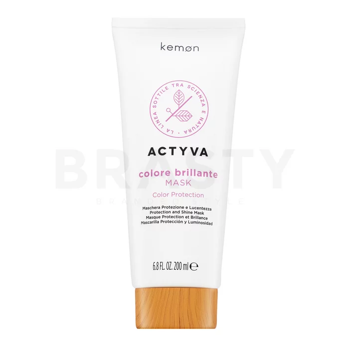 Kemon Actyva Colore Brilliante Mask mască hrănitoare pentru păr vopsit 200 ml