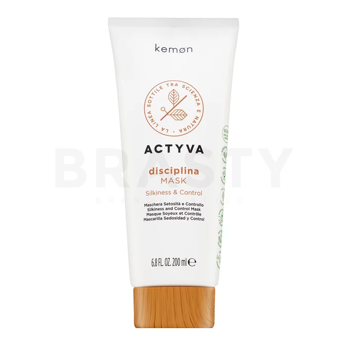 Kemon Actyva Disciplina Mask voedend masker voor stug en weerbarstig haar 200 ml
