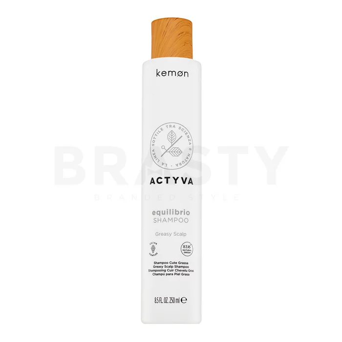 Kemon Actyva Equilibrio Shampoo szampon oczyszczający do włosów szybko przetłuszczających się 250 ml