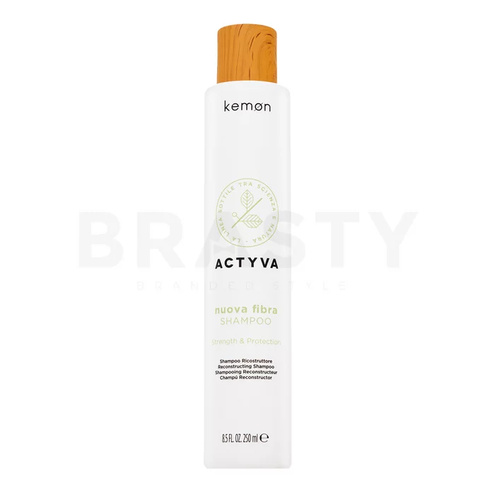 Kemon Actyva Nuova Fibra Shampoo posilujúci šampón pre oslabané vlasy 250 ml