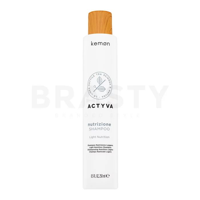 Kemon Actyva Nutrizione Light Shampoo odżywczy szampon do włosów delikatnych 250 ml