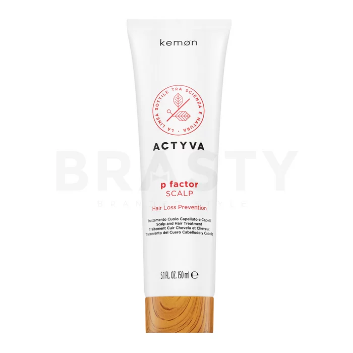 Kemon Actyva P Factor Scalp Hair Loss Prevention kräftigende Maske für lichtes Haar 150 ml