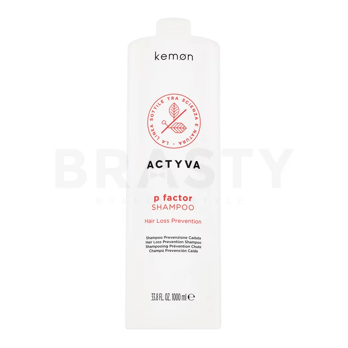 Kemon Actyva P Factor Shampoo Voedende Shampoo voor dunner wordend haar 1000 ml
