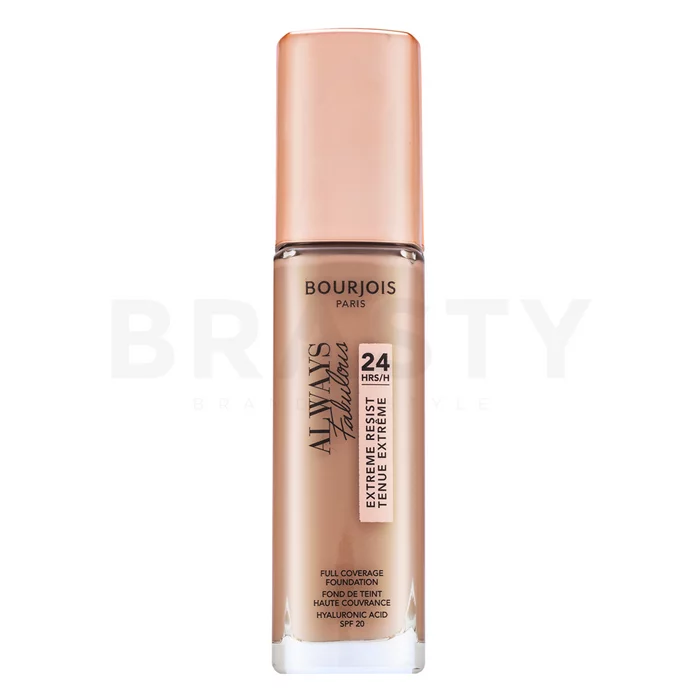 Bourjois Always Fabulous 24HRS Extreme Resist Foundation tekutý make-up pre zjednotenie farebného tónu pleti 400 Beige Rose 30 ml