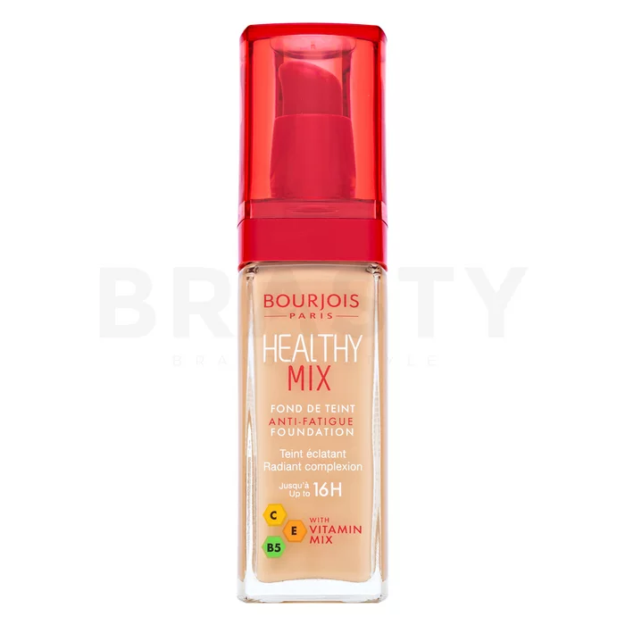 Bourjois Healthy Mix Anti-Fatigue Foundation tekutý make-up pre zjednotenú a rozjasnenú pleť 051 Vanille Light 30 ml