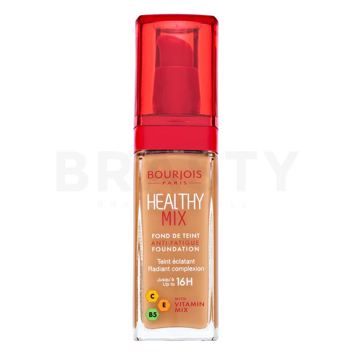 Bourjois Healthy Mix Anti-Fatigue Foundation tekutý make-up pre zjednotenú a rozjasnenú pleť 057 Bronze 30 ml
