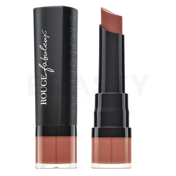 Bourjois Rouge Fabuleux Lipstick dlouhotrvající rtěnka 01 Abracadabeige 2,4 g