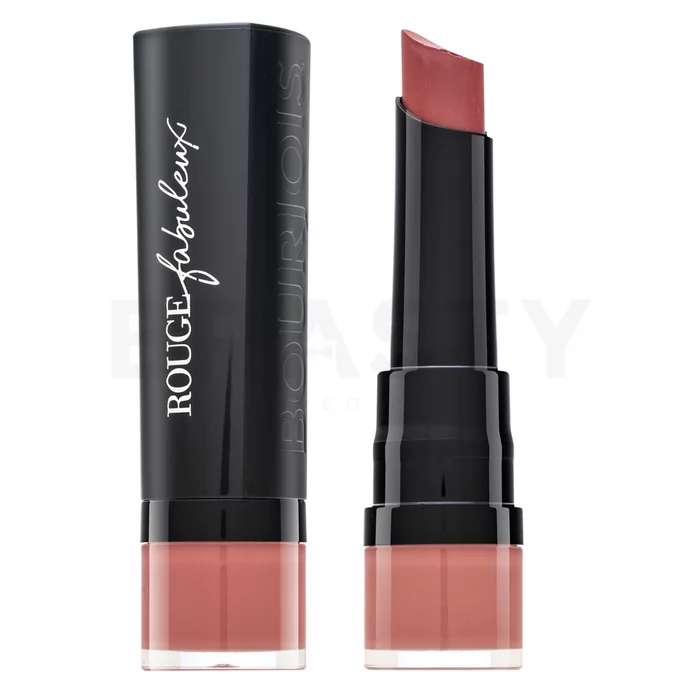 Bourjois Rouge Fabuleux Lipstick dlouhotrvající rtěnka 02 A L'Eau de Rose 2,4 g