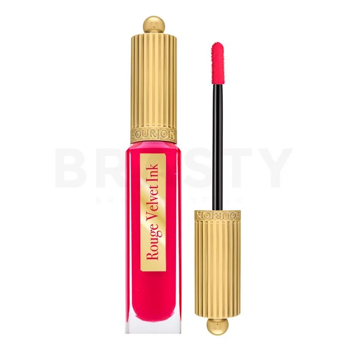 Bourjois Rouge Velvet Ink folyékony rúzs mattító hatásért 07 Fuschia Cha Cha 3,5 ml