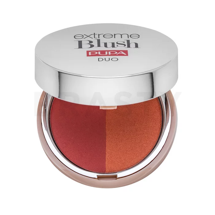 Pupa Extreme Blush DUO 130 Matt Salmon - Radiant Peach pudrová tvářenka 4 g